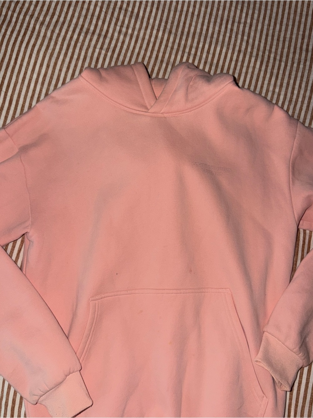 Comfrt Peach Pink Women's Hoodie